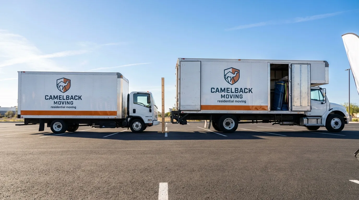 Moving truck size capacity guide in Somersworth